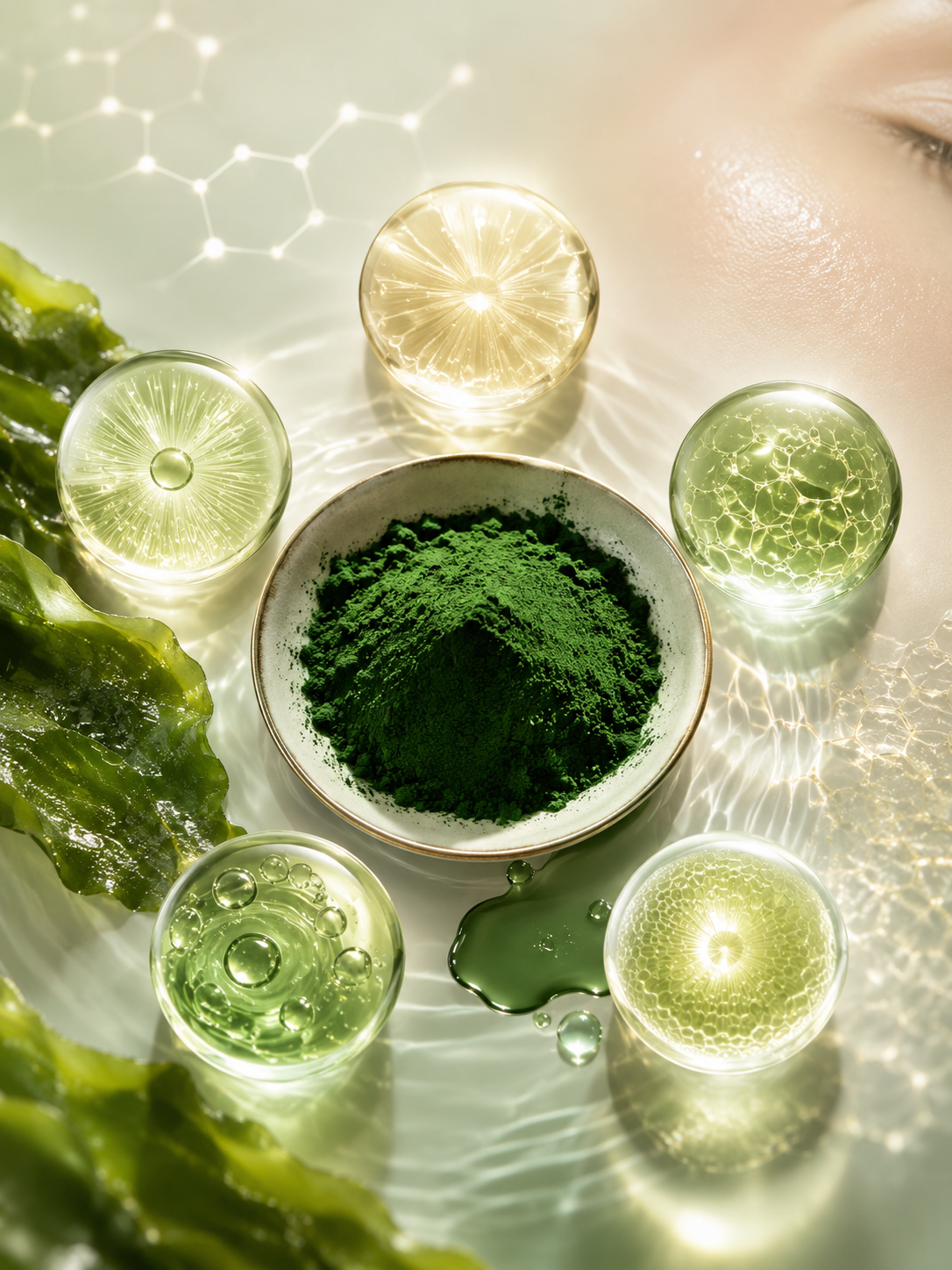 Full-spectrum B vitamin complex in chlorella