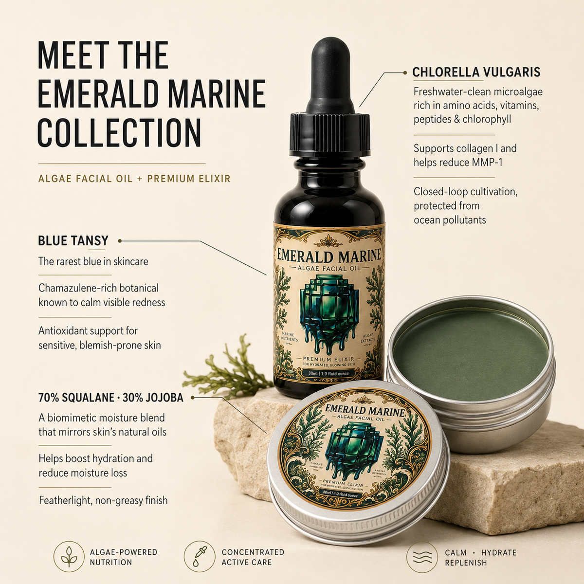 Emerald Calming Botanical Oil